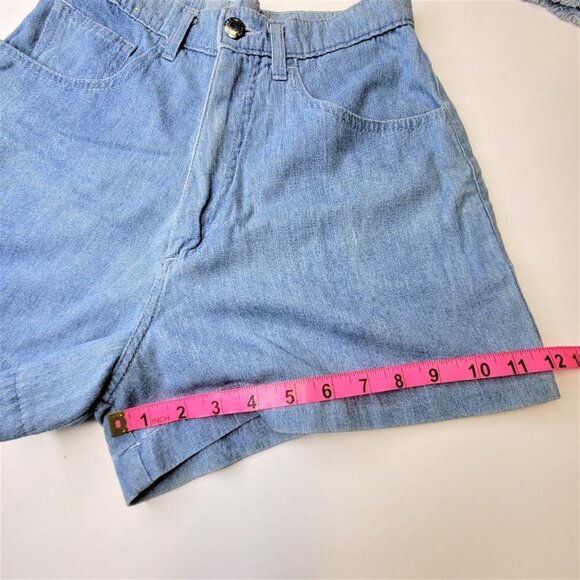 FADED Cotton Denim Shorts Size S or Size M - Picture 9 of 15